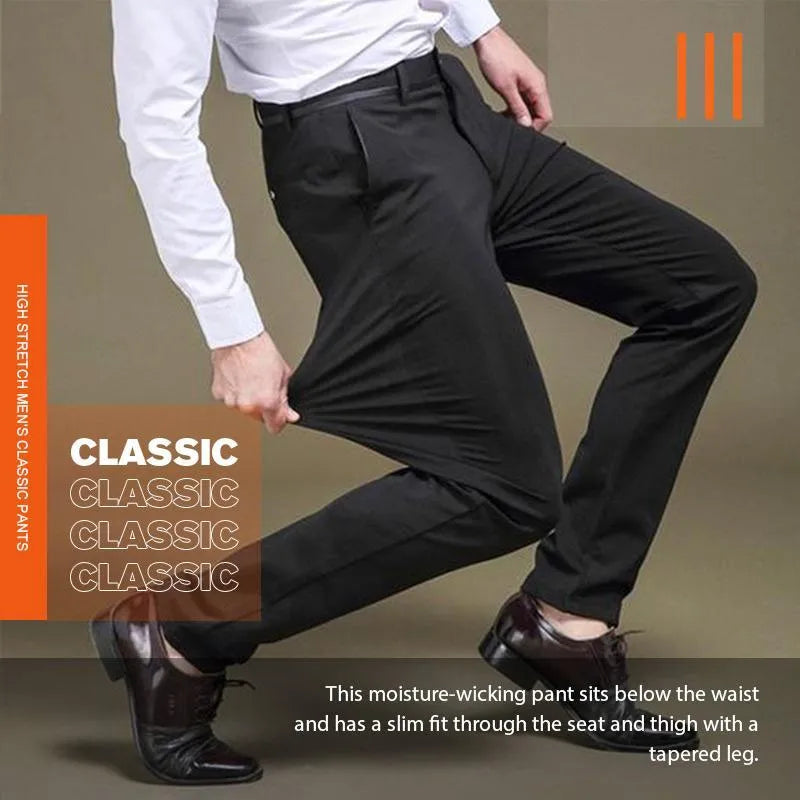 Men's High Stretch Dress Pants